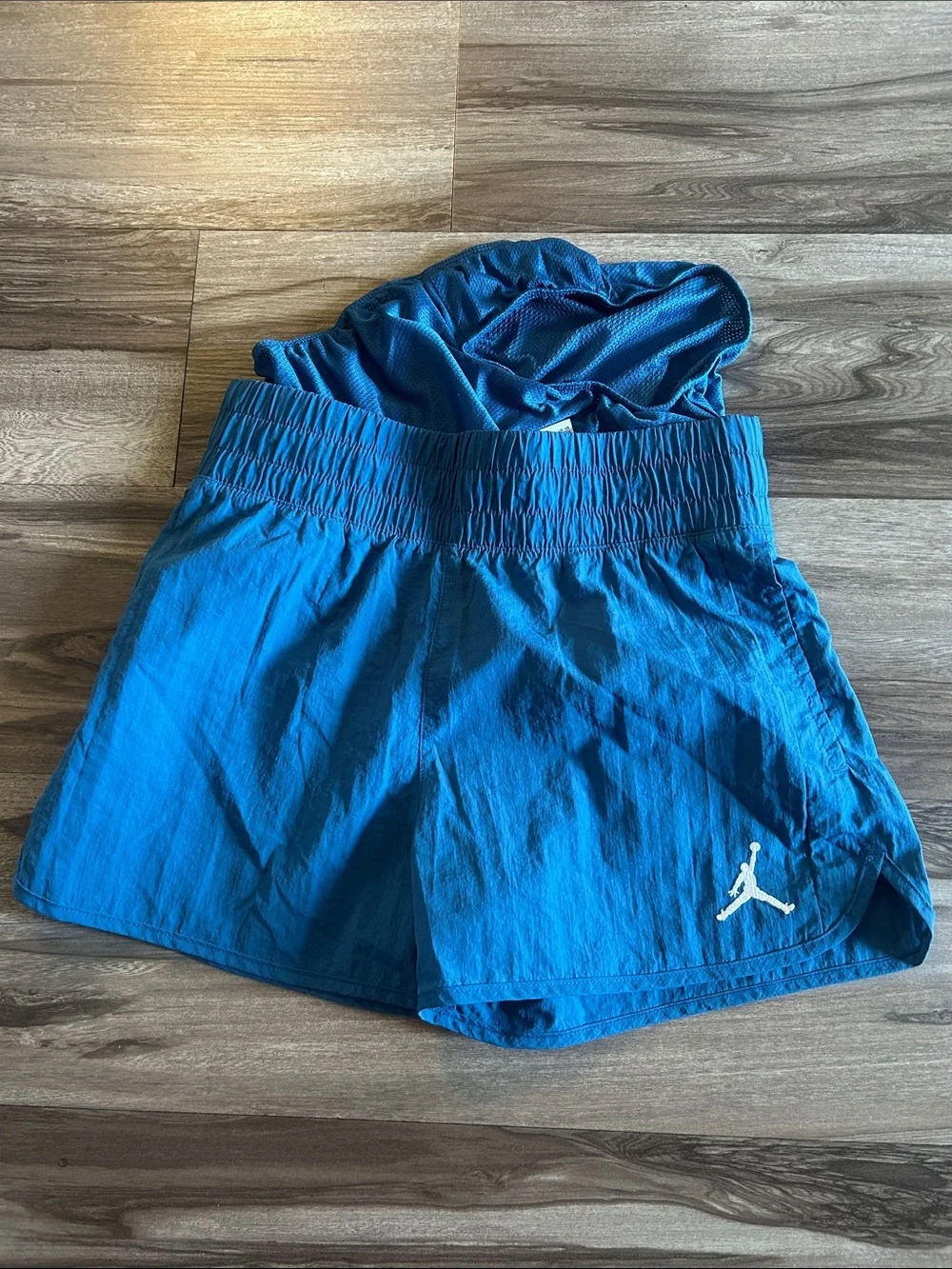Jordan Teal Athletic Shorts